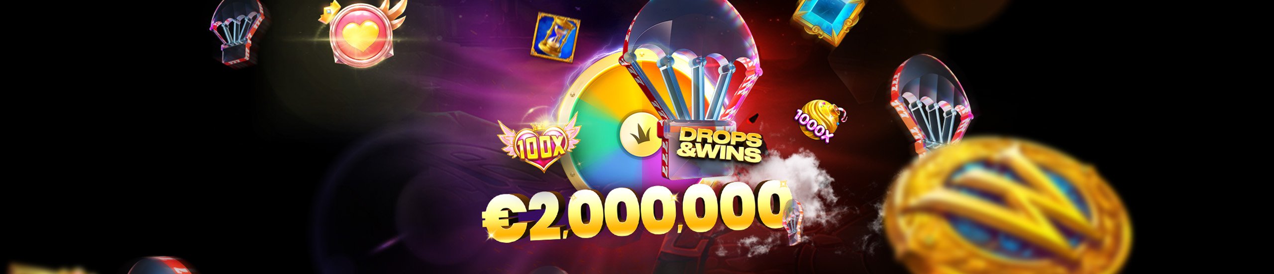 Drops & Wins Banner
